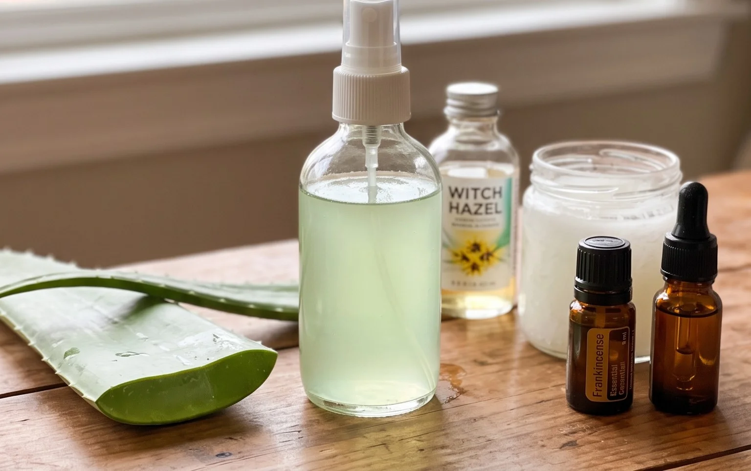 Homemade Soothing Summer Face Mist Tutorial